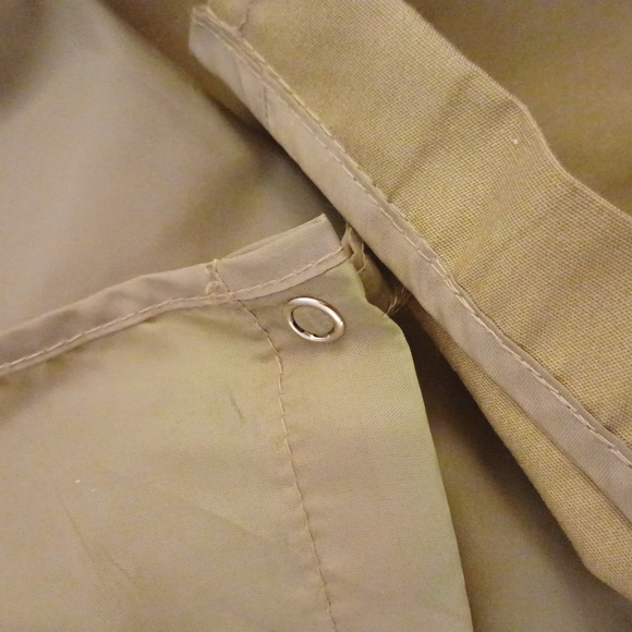 Hill & Archer 42R vintage preppy khaki tan mens lined wintet rain trench coat - Picture 12 of 12